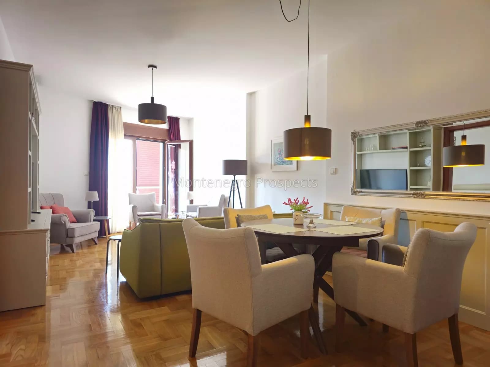 Jednosoban stan sa pogledom na more, Bečići