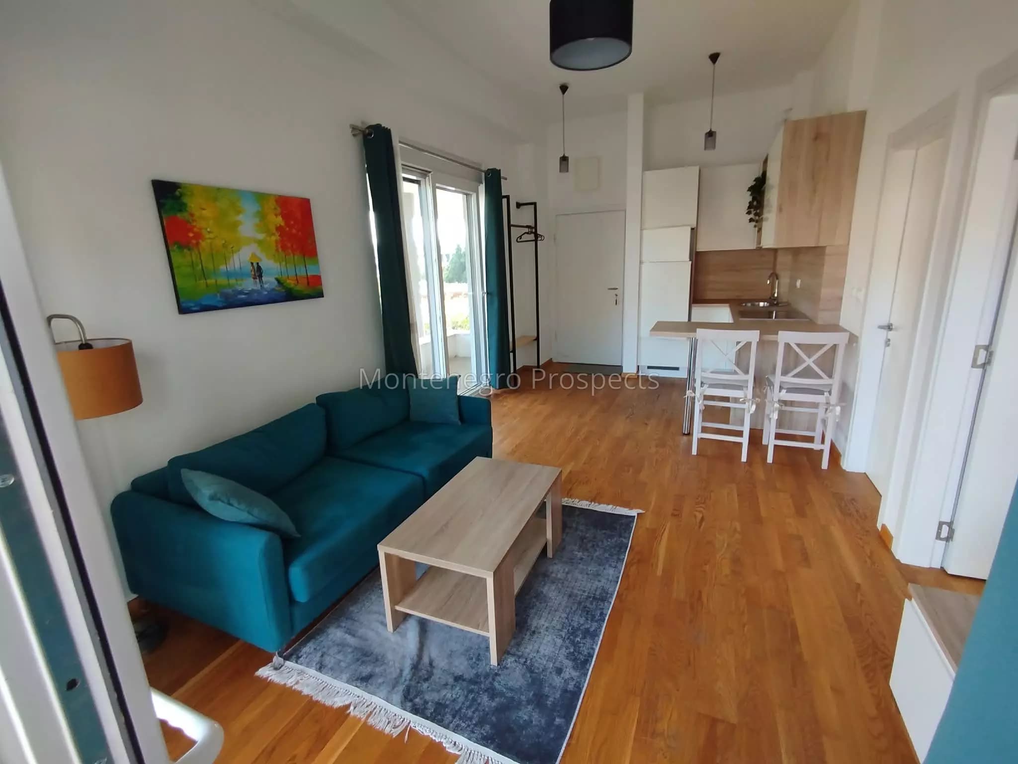 Jednosoban stan u modernoj zgradi u centru Bara