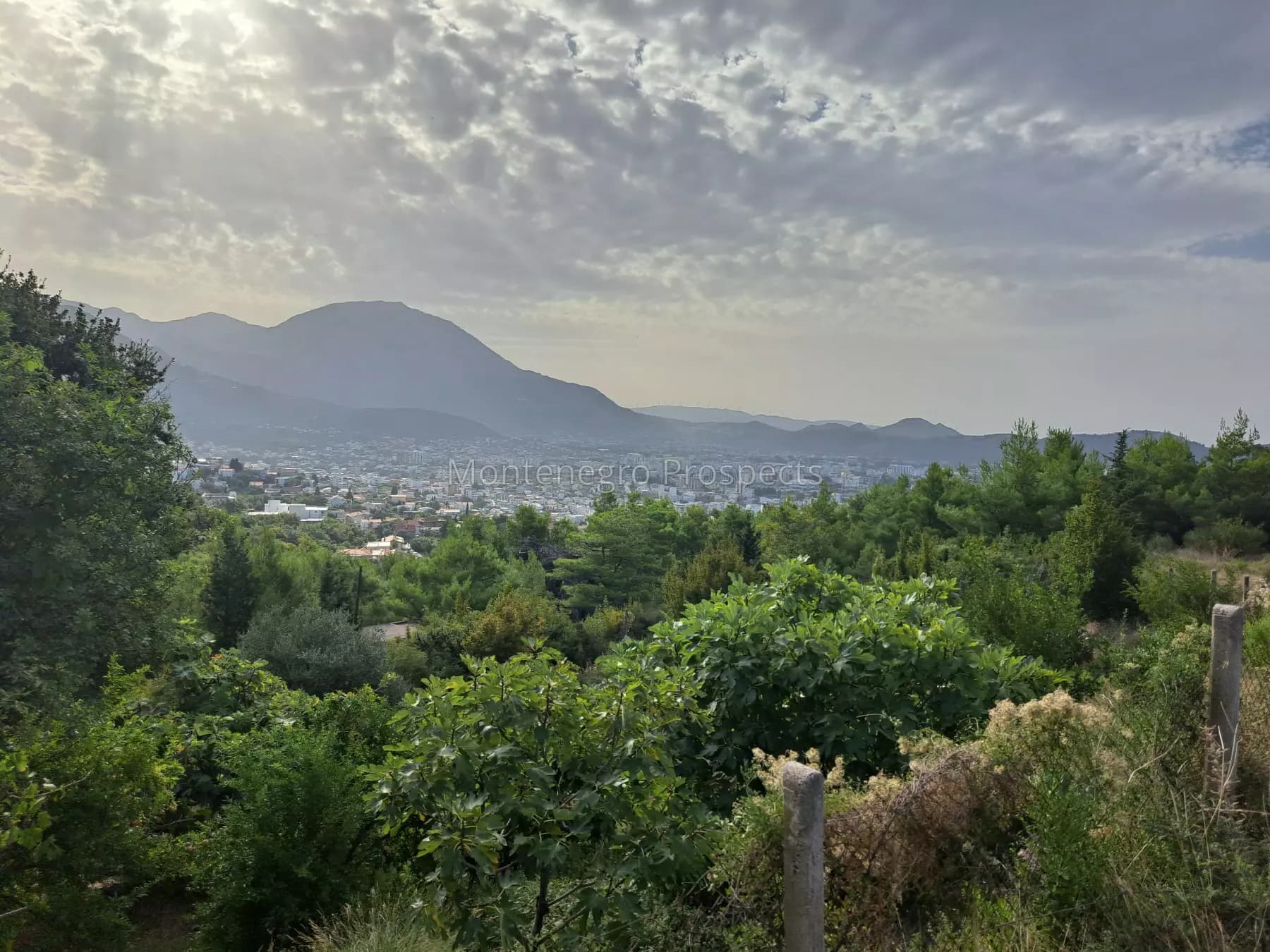 Kuća sa velikim placem i pogledom na planinu i luku, Vitiči, Bar