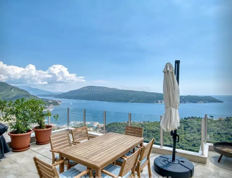 Luksuzna vila sa panoramskim pogledom na more, Podi, Herceg Novi