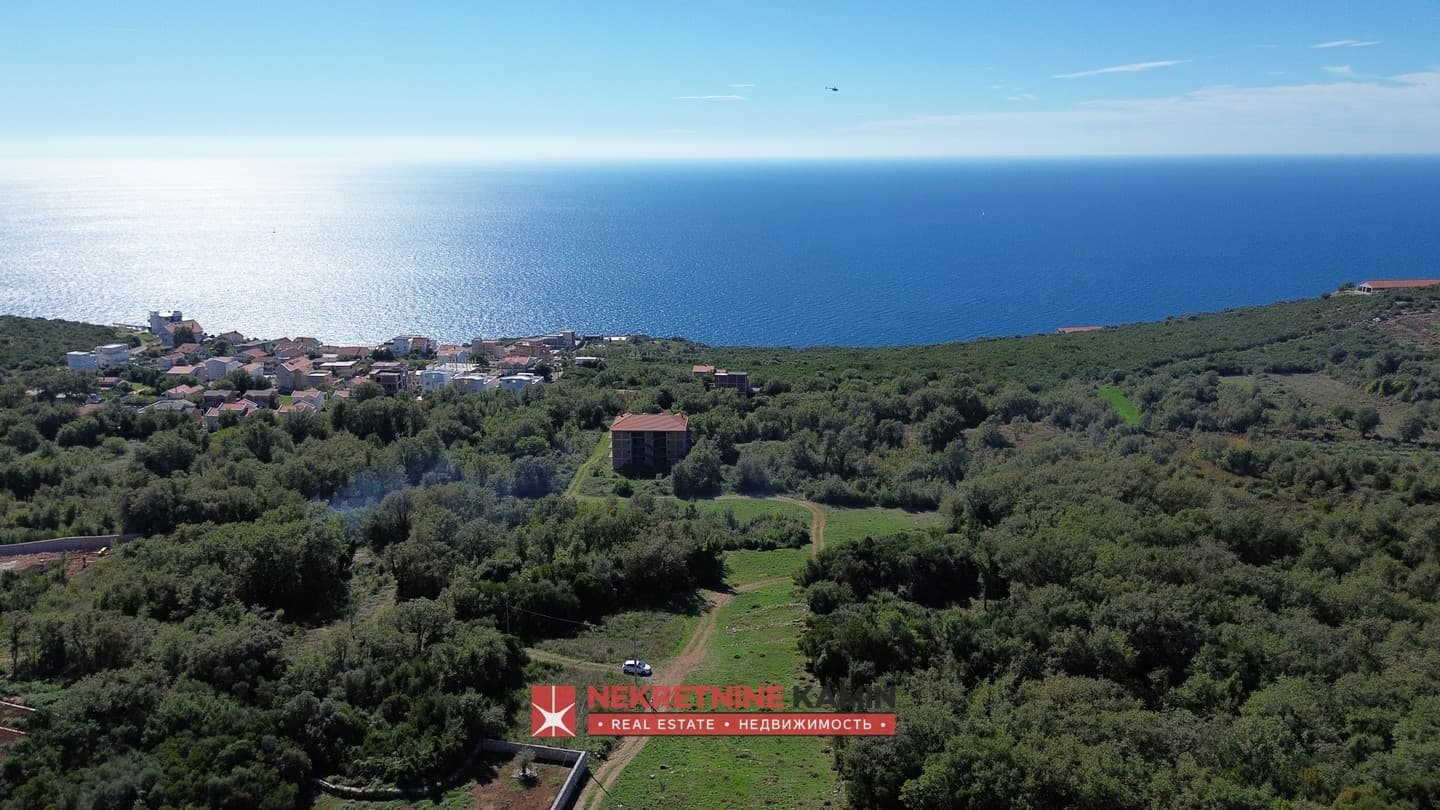 Na prodaju plac sa panoramskim pogledom, Krimovica, Kotor