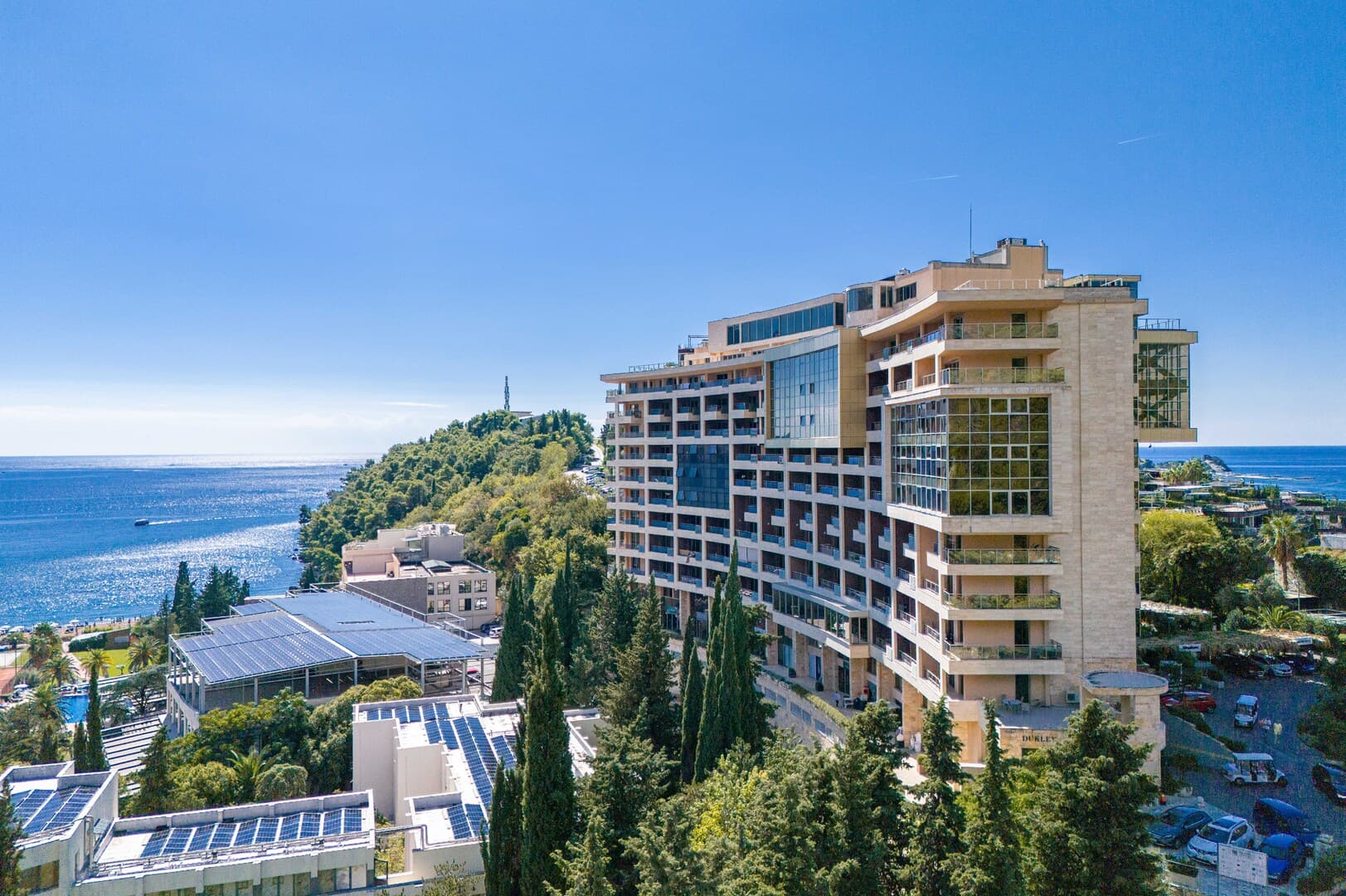 Namješten jednosoban stan sa pogledom na more, Bečići, Budva